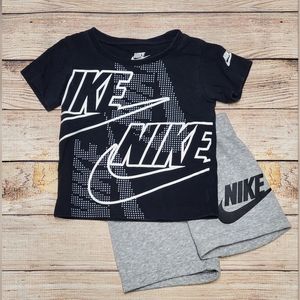Nike toddler shorts and tee